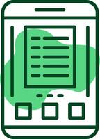 List Icon Design Symbol vector