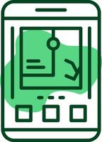 GPS Icon Design Symbol vector
