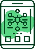 Graph Icon Design Symbol vector