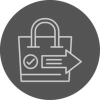 Checkout Icon Design vector