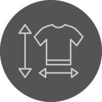 Size Guide Icon Design vector