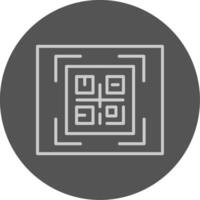 QR Code Icon Design vector