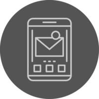 Mail Icon Design Symbol vector