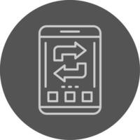 Refresh Icon Design Symbol vector