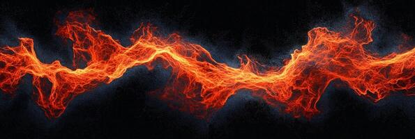 powerful explosion of radiant red particles erupts from the center, releasing a cosmic wave of energy and glowing dust that fills the dark expanse surrounding it. photo