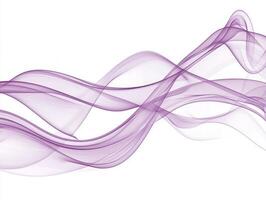 mesmerizing display of purple smoke rises in elegant tendrils, blending deep and light shades seamlessly, filling the air with ethereal charm. photo