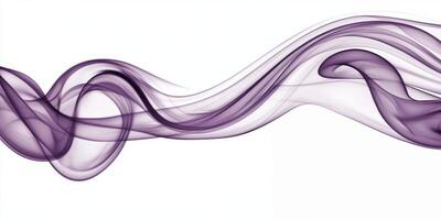 captivating violet smoke plume rises and swirls, showcasing intricate dark and light purple hues. This artistic display evokes a sense of elegance and motion. photo