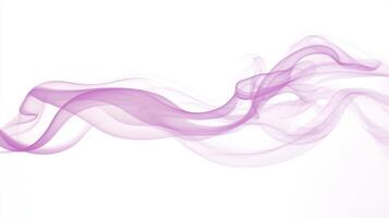 Curling tendrils of pink smoke rise and swirl in a graceful manner, seamlessly blending into the air and creating a mesmerizing display of color and movement. photo