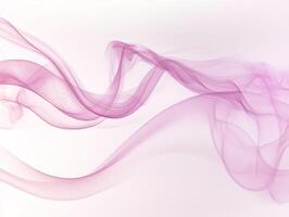 Soft pink smoke rises in elegant, swirling tendrils, blending deeper shades into lighter tones, evoking a sense of tranquility and dynamism. photo