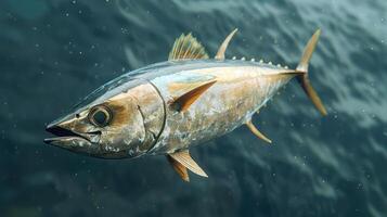 In-game image of a large fish with textured scales. photo