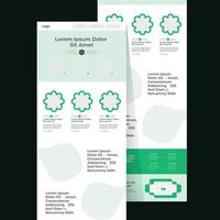 website template for multipurpose service vector