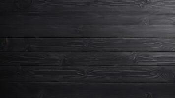 Black wooden board with texture as background photo