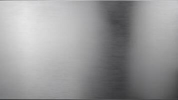 brushed iron plate with texture as background photo