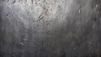 rusty iron wall with texture as background. photo