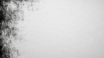 white wall texture with stains as a background. photo