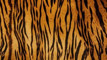tiger skin pattern with texture as background. photo