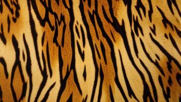 tiger skin pattern with texture as background. photo