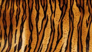 tiger skin pattern with texture as background. photo