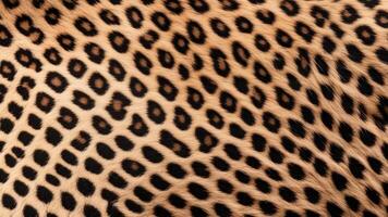 leopard skin pattern with texture as background. photo