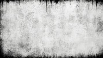 white wall texture with black stains as background photo
