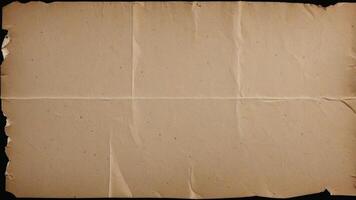 pieces of torn vintage paper with uneven edges. photo