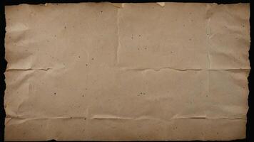 pieces of torn vintage paper with uneven edges. photo