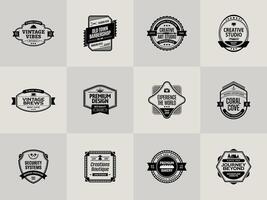 vintage labels set of vintage labels, badges and labels for your design vector