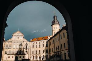 Medieval castle in Nesvizh, Minsk region, Belarus.Nesvizh castle photo