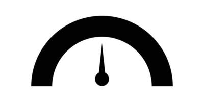 Speed meter icon. Auto black speedometer or business speedometer icon template. speedometer icon on white background. illustration. EPS 10 vector