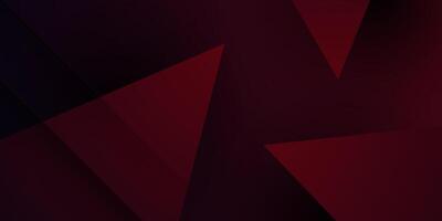 Abstract dark red 3D background. Triangle on background pattern color geometric design. Modern futuristic background illustration. vector