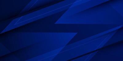 Abstract dark blue triangle color geometric design. Modern overlap papercut futuristic background illustration. vector