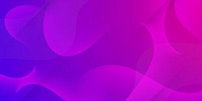Colorful abstract background with purple wave shape pattern. Suitable for banner cover book flayer and other element graphic design. vector
