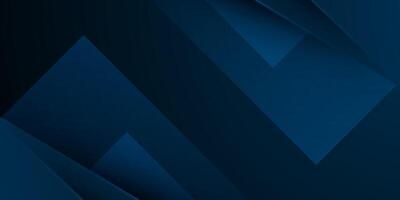 Abstract dark blue overlap shadow background. Papercut template with square shapes and shadow. Dark blue background with trendy pattern design. vector