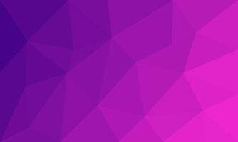 Colorful gradation abstract geometric polygon background. Elegant purple and violet color gradient atmosphere illustration template for banner, greeting, decoration, display, advertising, surface vector