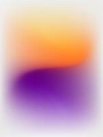 Abstract gradient fluid background. Modern orange and purple color blended vector