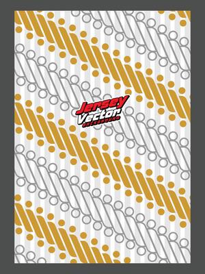 background templet a yellow and white pattern