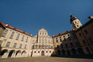 Medieval castle in Nesvizh, Minsk region, Belarus.Nesvizh castle photo