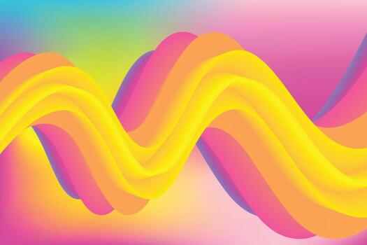 dinámica líquido movimiento antecedentes. futurista resumen 3d degradado vector