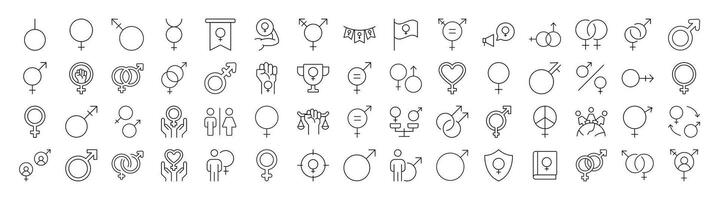 Collection of Line Icons of Energy, Battery, Charger. Editable Stroke. Minimalistic Linear Pictogram for Design of Cards, Apps, Banners, Posts vector