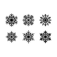Elegant snowflake design created with , perfect for winter-themed projects vector