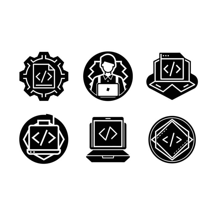 Computer Programming Logo Vector Art, Icons, and Graphics for Free Download