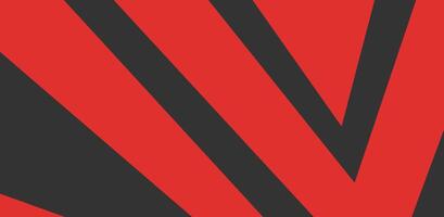 A red and black background with a black and white logo vector