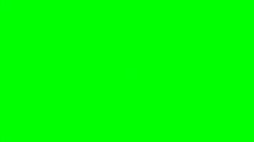 Animation of a black and white sad emoji appearing on a green background. From left, from top, by transparency, by skale. Depression sadness discontent video