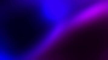 Abstract blurry mist smooth light leaks glowing on black background. Gradient wave curve lines with blend colorful neon glow for overlay element. video