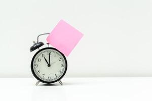 Clock at an office tablee photo