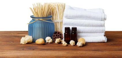 Composition of spa treatment photo