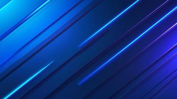 Dynamic blue and purple diagonal lines create a modern abstract background for creative designs and digital art photo