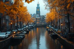 Amsterdam Netherlands city top view realistic photo bea da5143c6-ed9d-4f89-87c7-9f7dfcf37235 beautiful background beautiful background