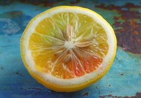 A half of a lemon photo