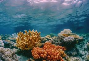 The great barrier reef in the great barrier reef, australia photo